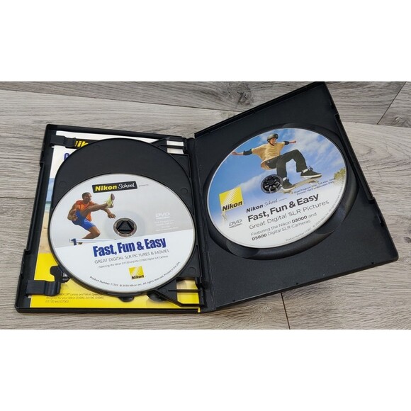 Camera Training DVD Nikon School Fast Fun Easy 7 D3000 D3100 D5000 D5100 D7000 - Picture 4 of 4